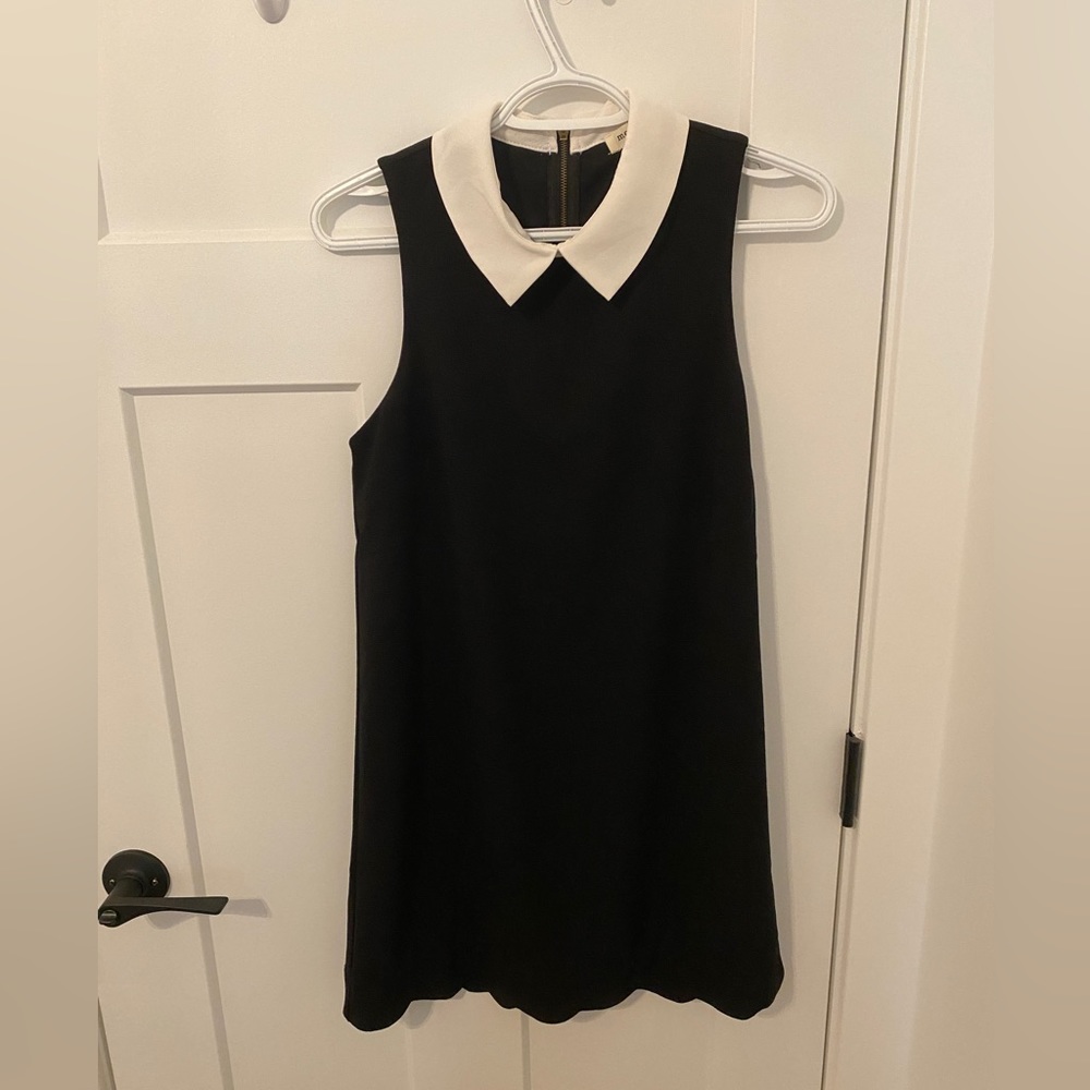 Black mini dress